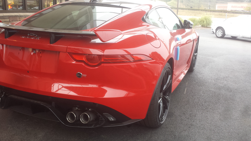 Illustration for article titled Still in the Wrapper, SVR F-Type.